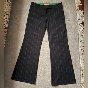 Sweet by Miss Me Black Pinstripe Suit Pants